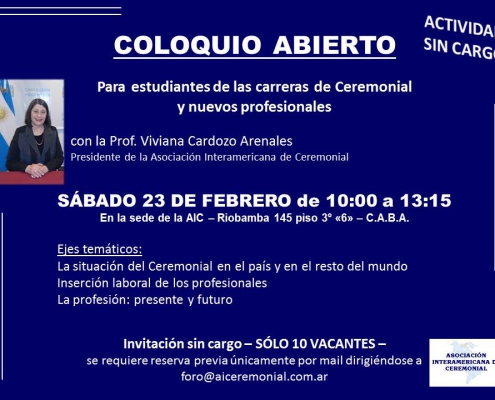 COLOQUIO ABIERTO 2019